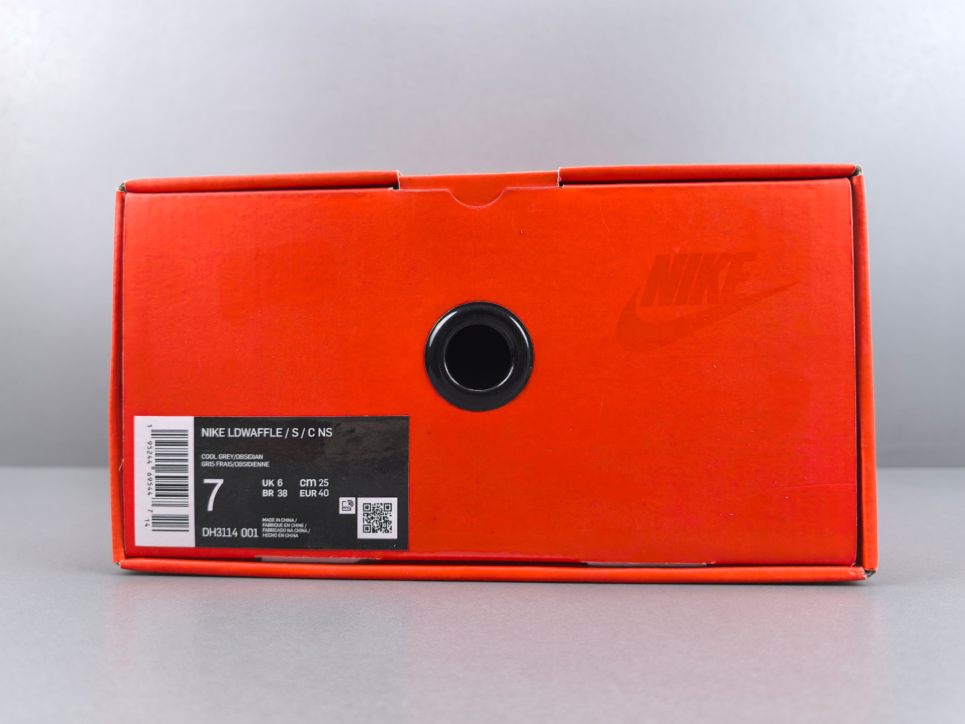 Nike LDWaffle x Sacai x CLOT "Kiss of Death 2" Cool Grey