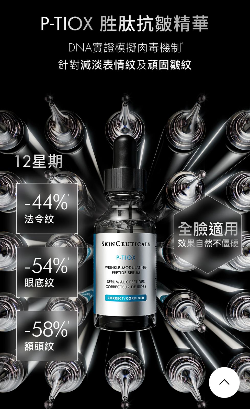今批平💢💢 🆕新品 Skin Ceuticals P-TIOX 多肽肉毒桿菌精華 💥💥15ml 💥💥 