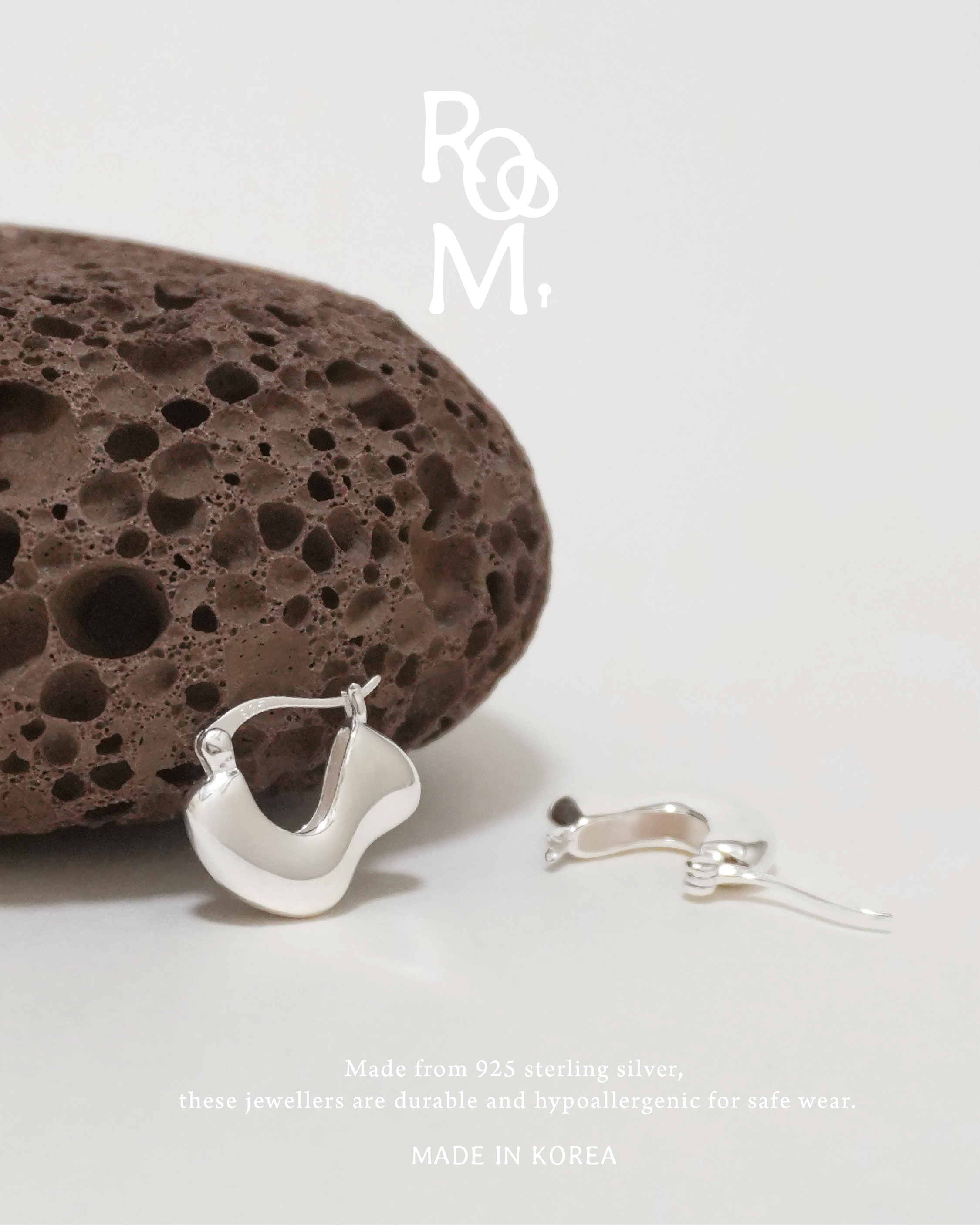 Urban Sculptural Flow Earrings