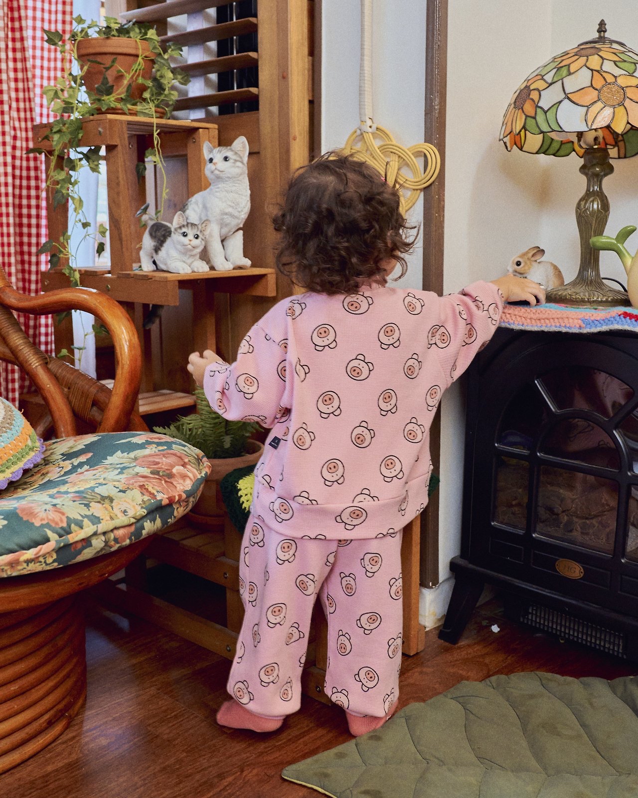 OOTT | Little Farm Waffle Anorak set