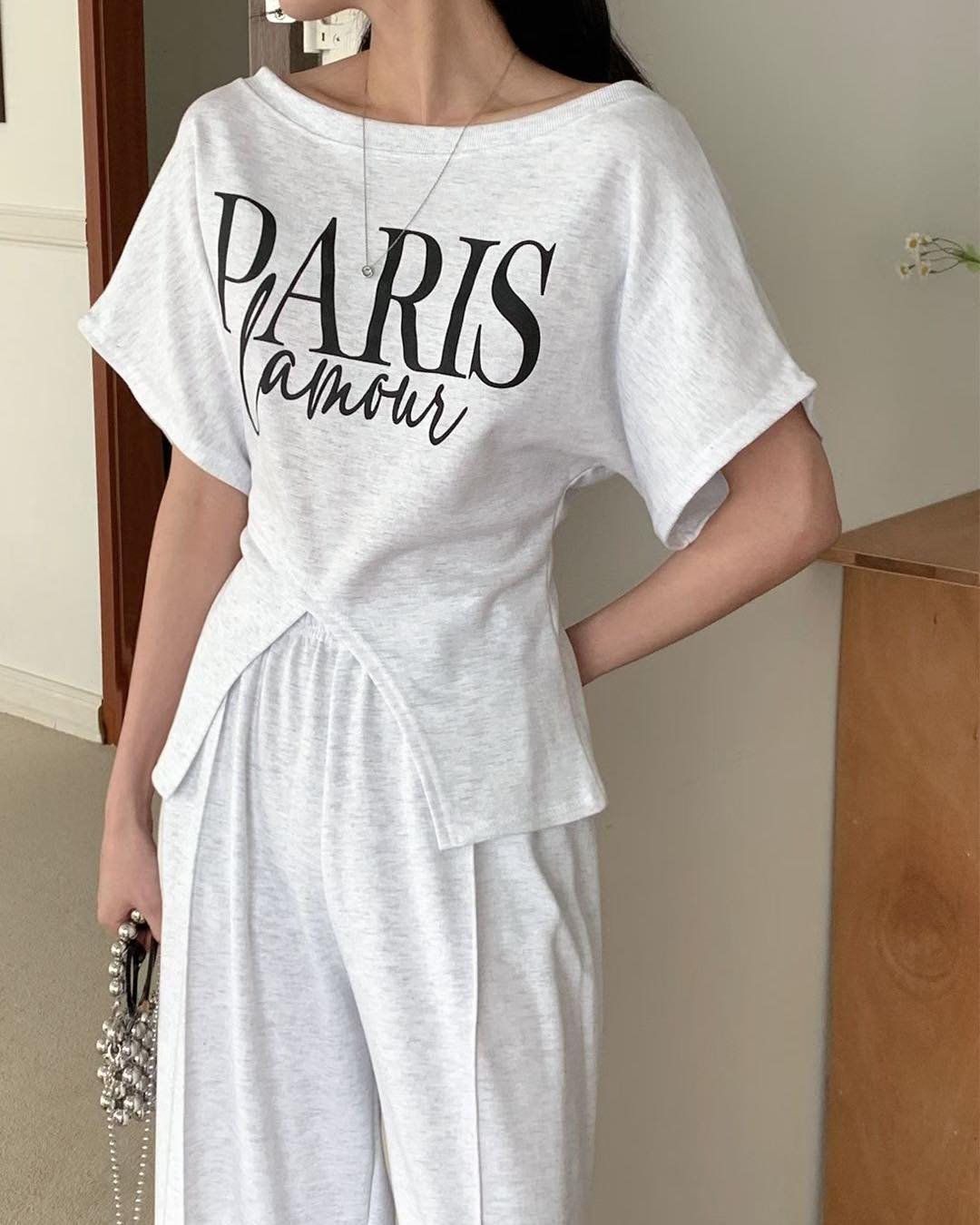 Paris 單肩褲套裝