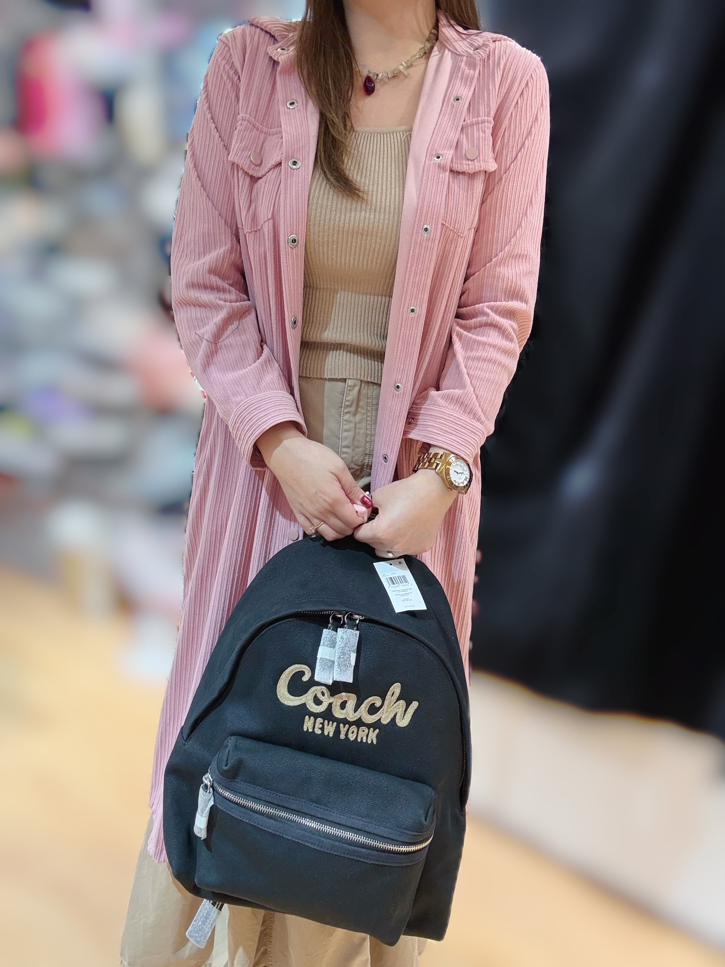 Coach Cargo backpack blk