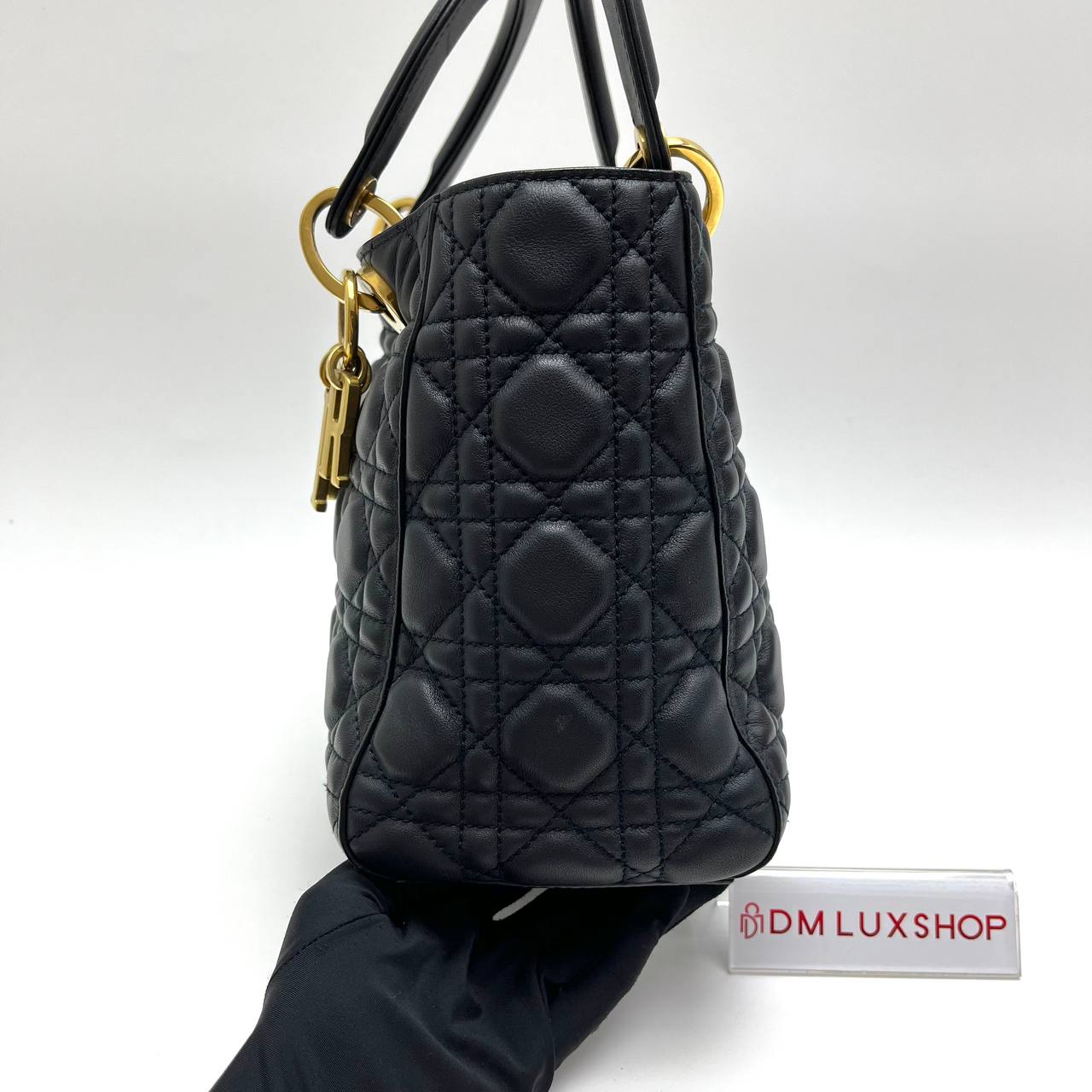 Dior Medium Lady Dior GHW