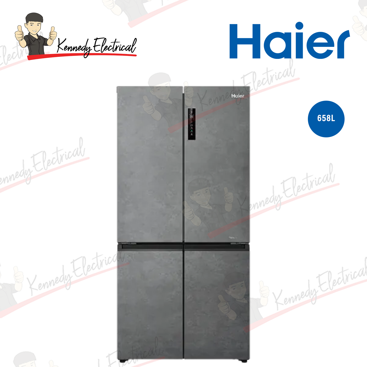 Haier 758L Multi-Door Inverter Glass Fridge (HRF-IM758FG)