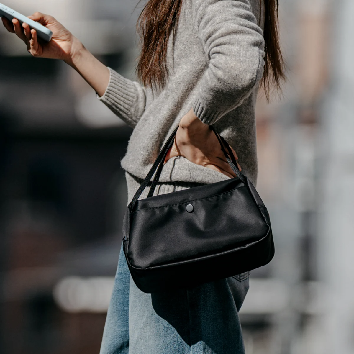 [ithinkso] TIDY MINI BOSTON TOTE (4色)