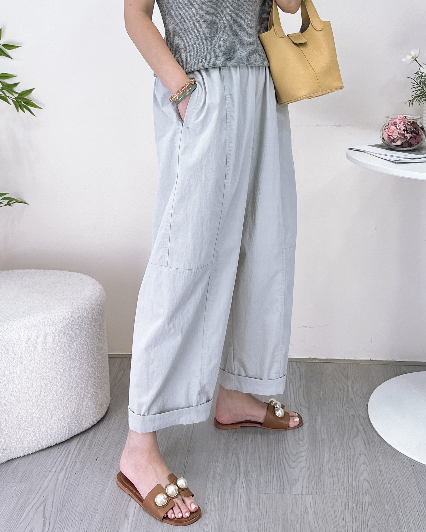 超舒服冰涼休閒闊褲 3色