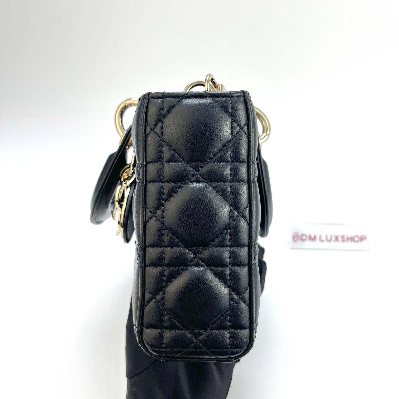 Dior D-Joy Medium Black GHW