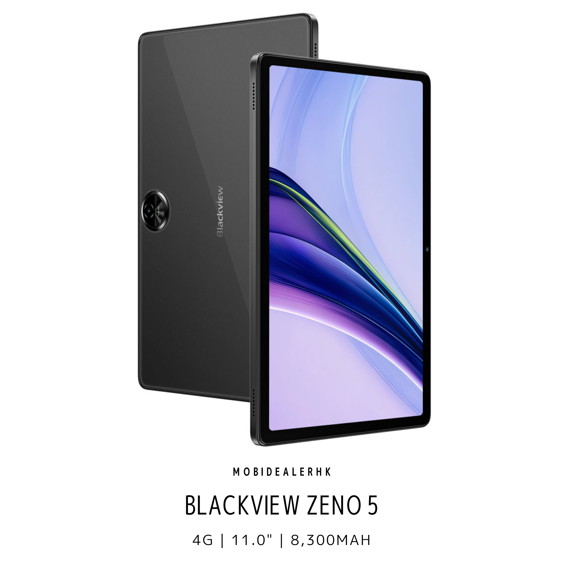 Blackview Zeno 5 | 4G | 平板電腦 | 11.0" 護眼屏 | 8300mAh 大電量