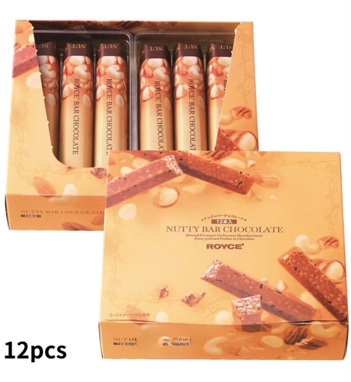 ✨免稅連線商品需順豐到付✨ROYCE' 果仁巧克力棒