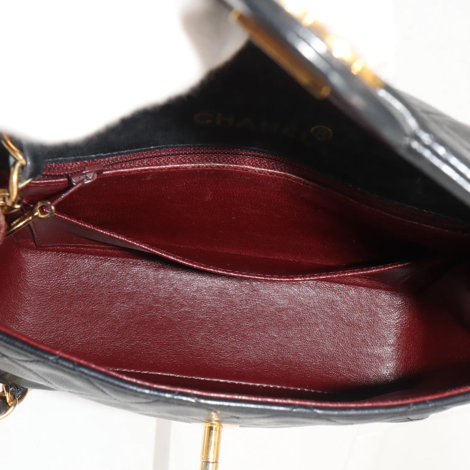 Chanel Matelasse Coco Mark Mini Chain Flap Bag