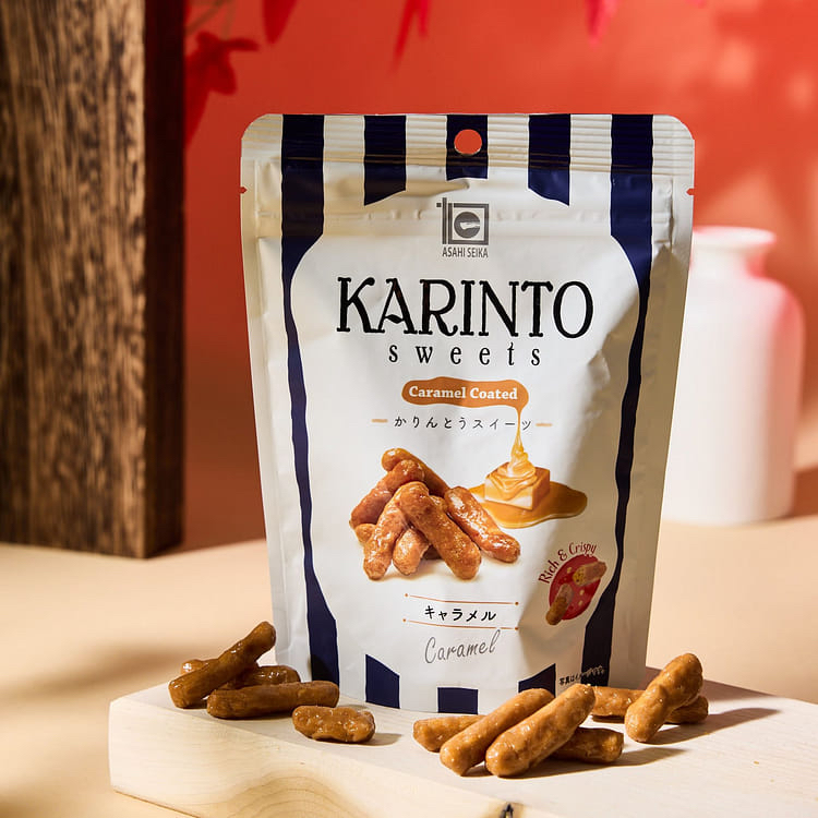 日本直送 KARINTO Sweets 酥脆香甜花林糖 35g 