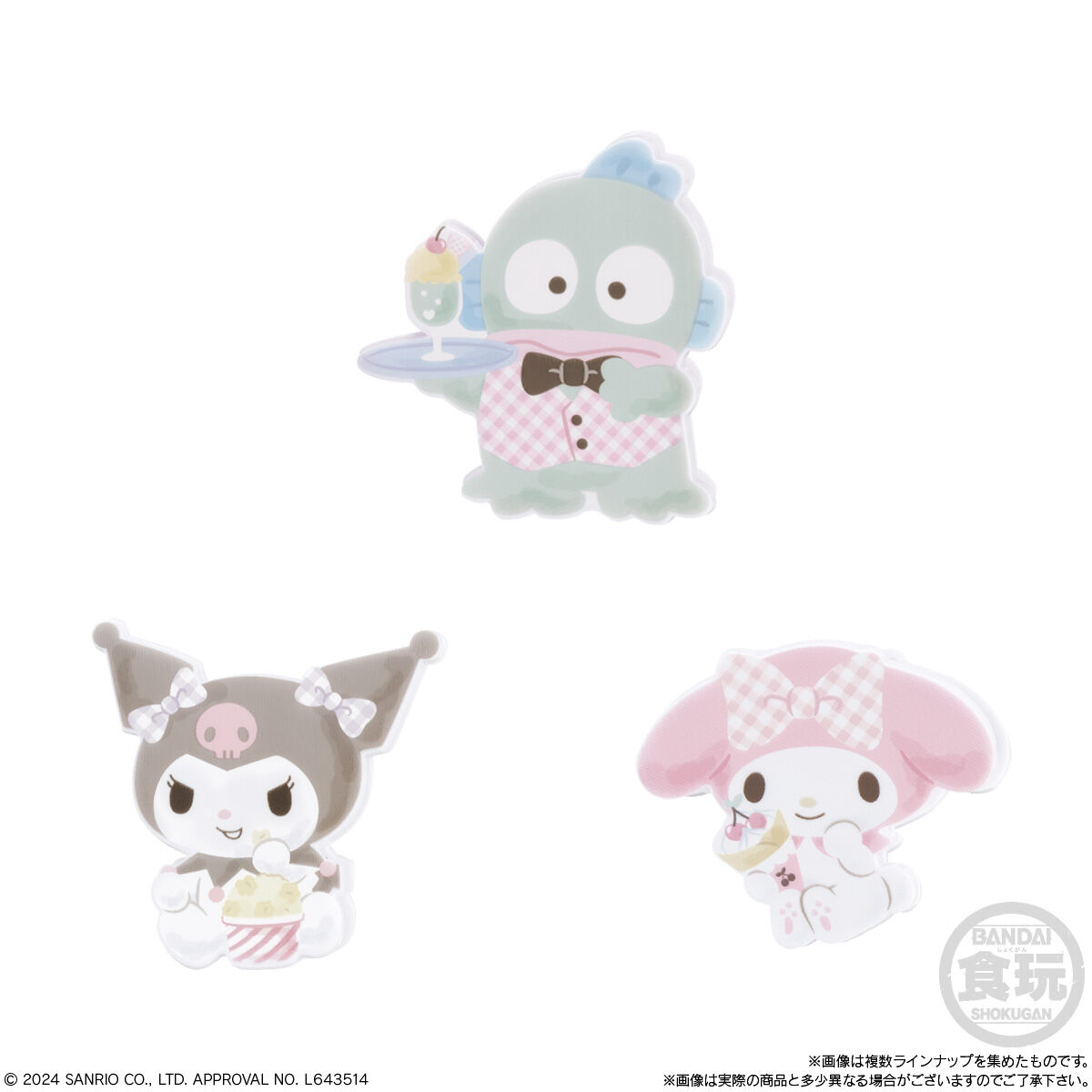 現貨 Bandai 食玩 Sanrio 文件夾