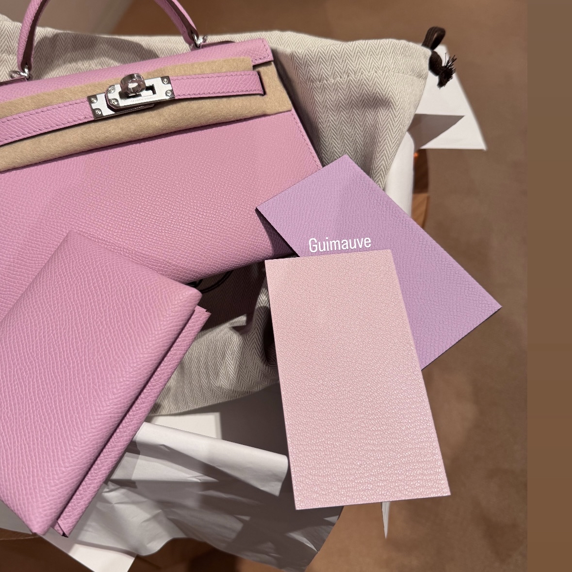 Hermes 全新🆕 Tarmac Epsom皮 Passport Card Holder