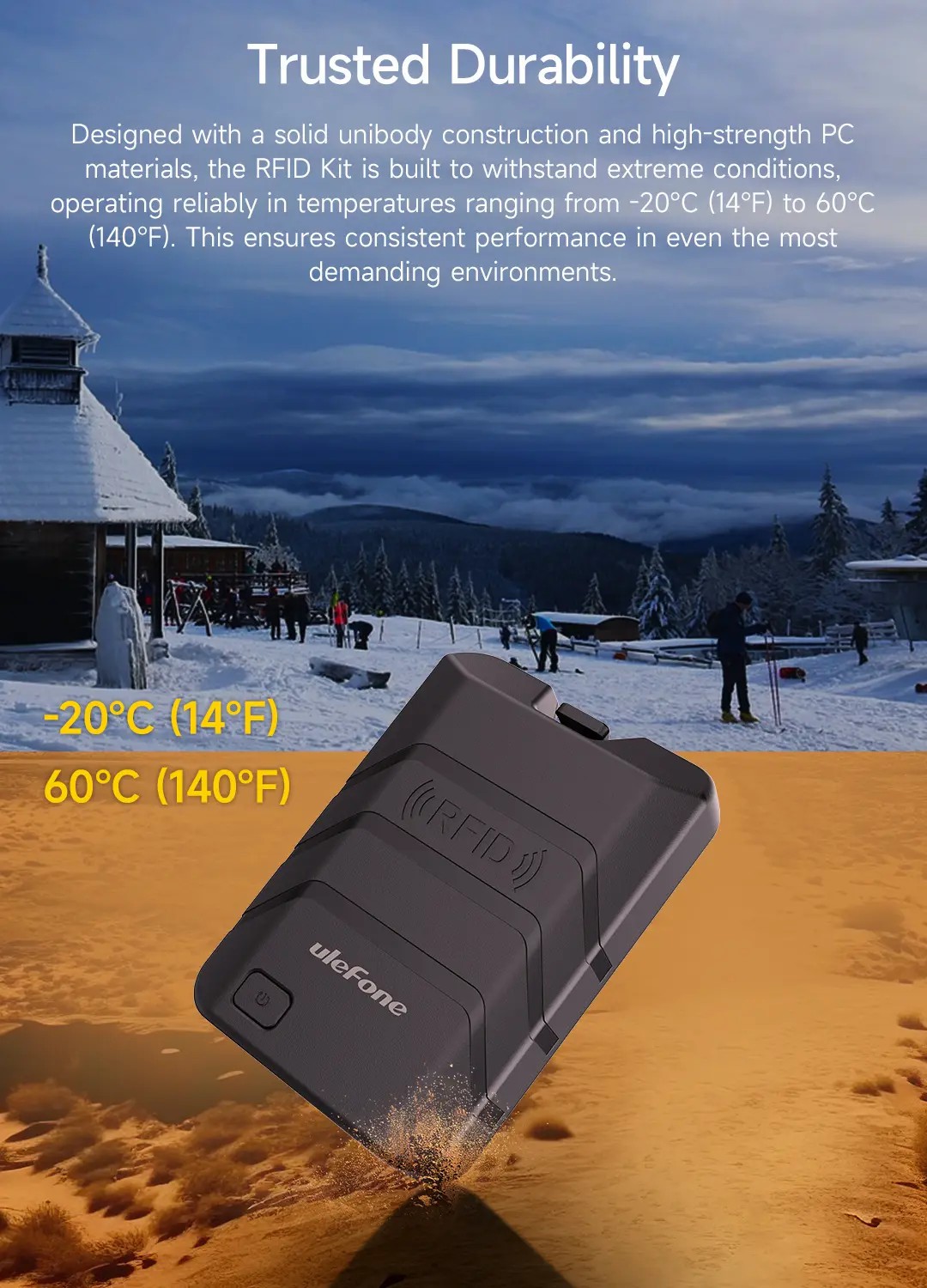 Ulefone UHF RFID Tag Reader 標籤讀取器