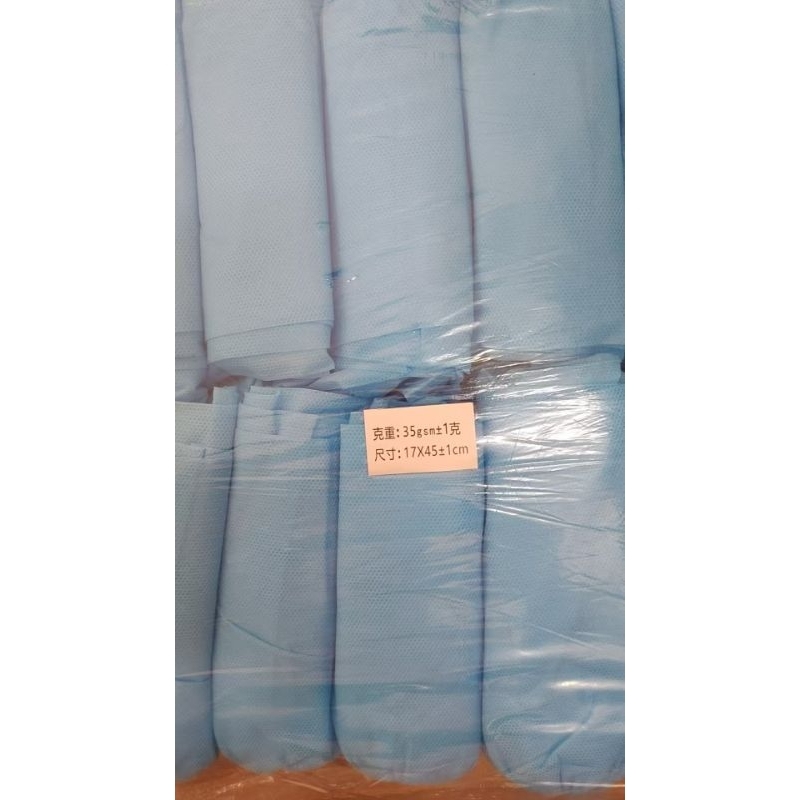 Anti Skid Printed & Non Printed Disposable non woven & EXTRA LARGE Size & CPE waterproof shoe cover - 100pcs per pack