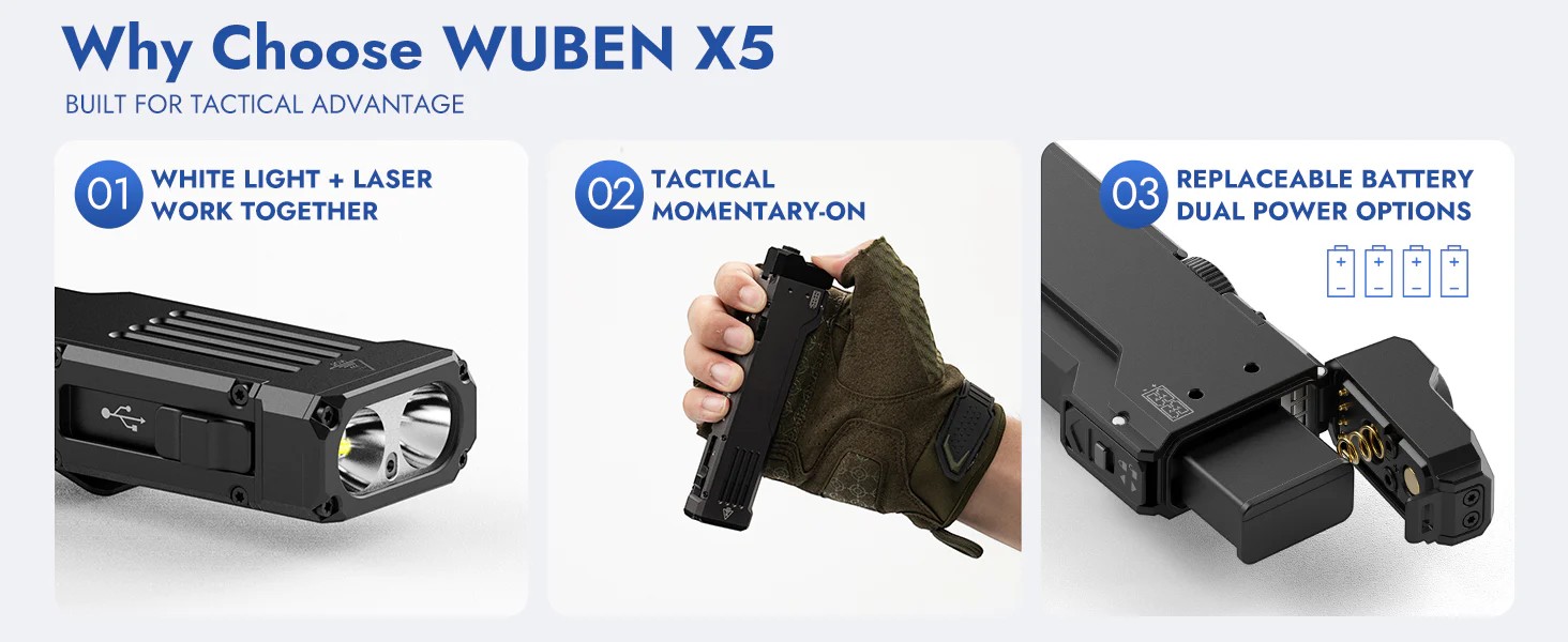Wuben X5 EDC手電筒