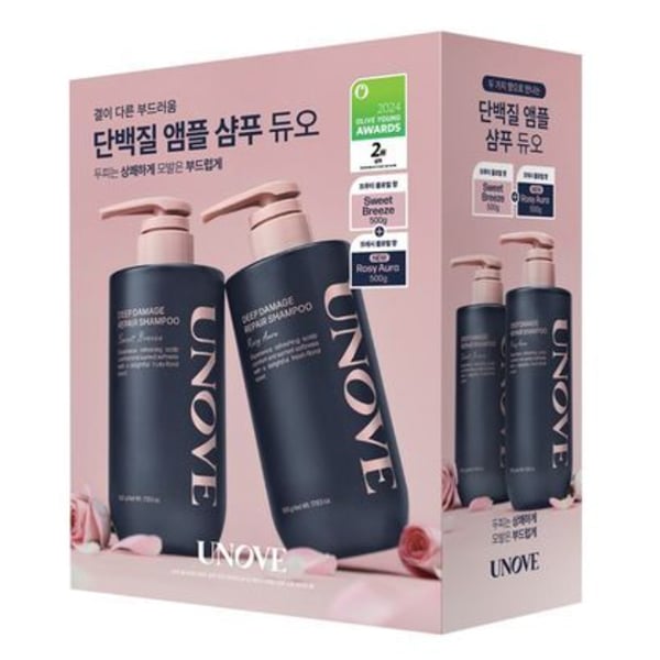UNOVE 深層損傷修復洗髮精套裝
