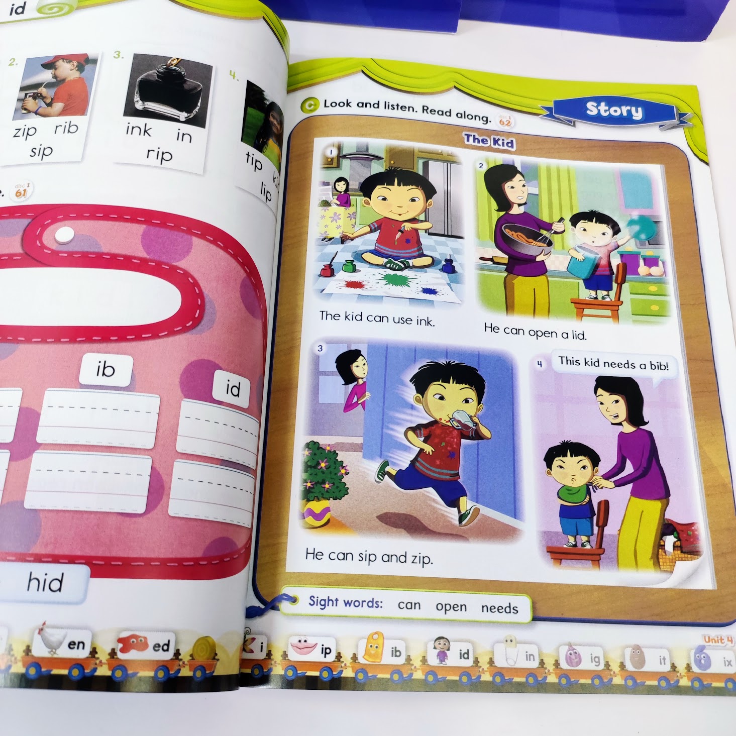 點讀Oxford Phonics World (Level 1-5) 牛津練習本一套10本 自然拼讀phonics字母發音教材  C26