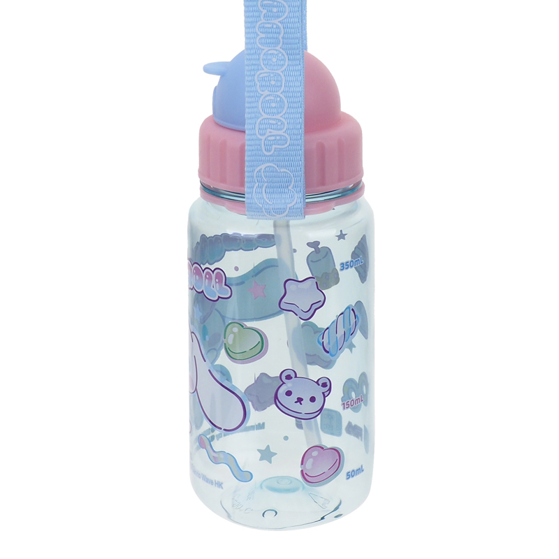 Cinnamoroll 350ml BPA Free Water Bottle With Straw & Neck Strap 膠水樽連飲管及頸繩