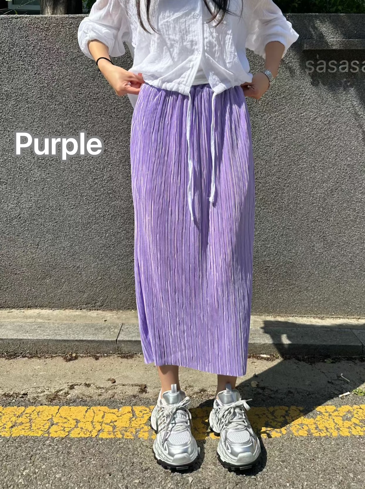 百搭皺褶Sk