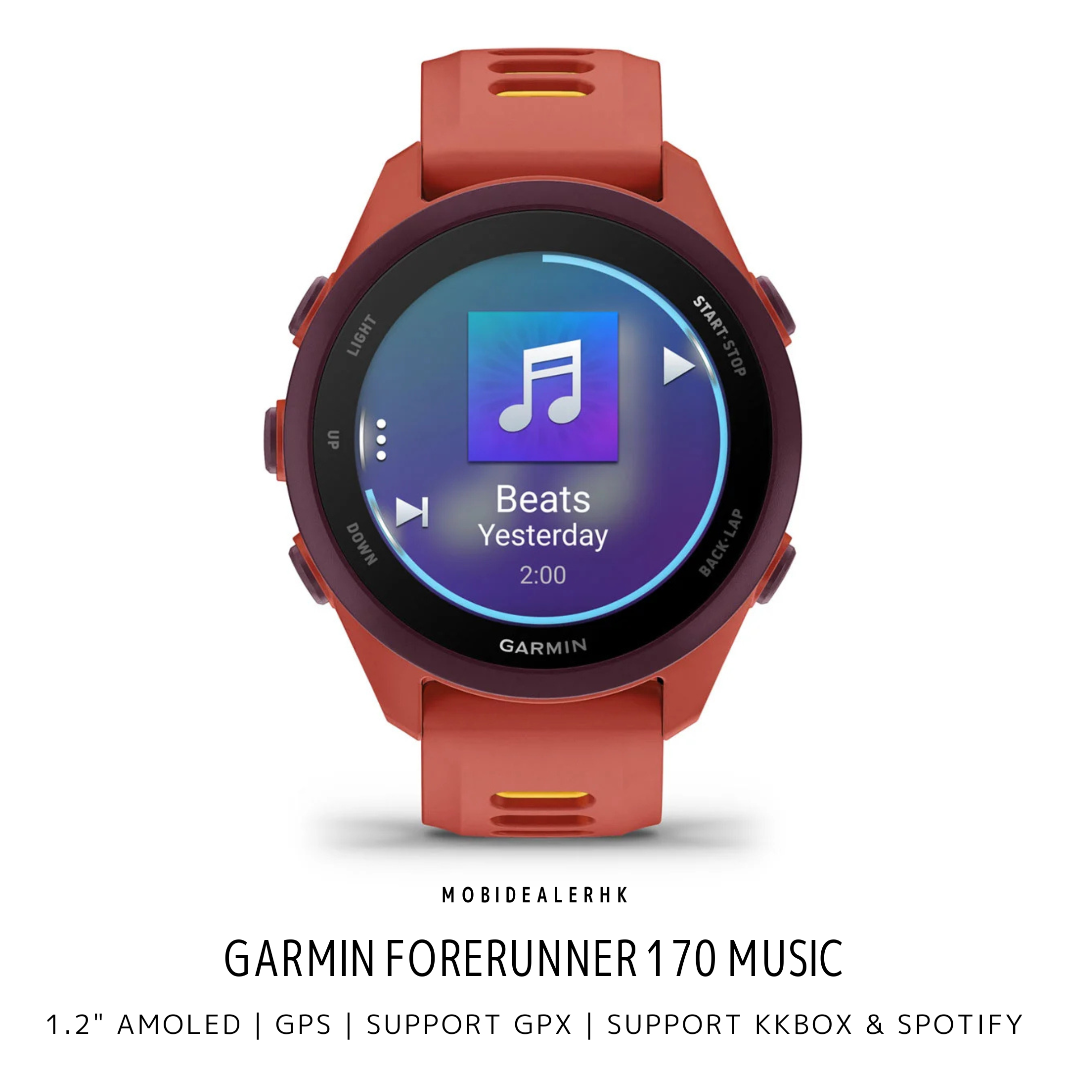 Garmin Forerunner 170 Music | 佳明 Forerunner 170 Music | 智能手錶