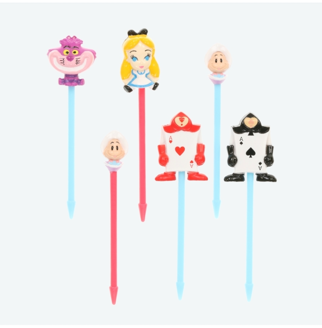 [現貨] [東京迪士尼樂園] 愛麗絲食物籤  {TF010805}