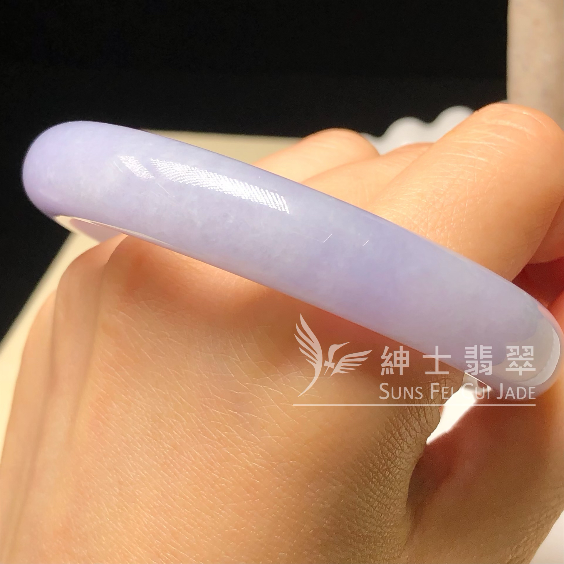 C06744 茄紫福鐲53.9mm