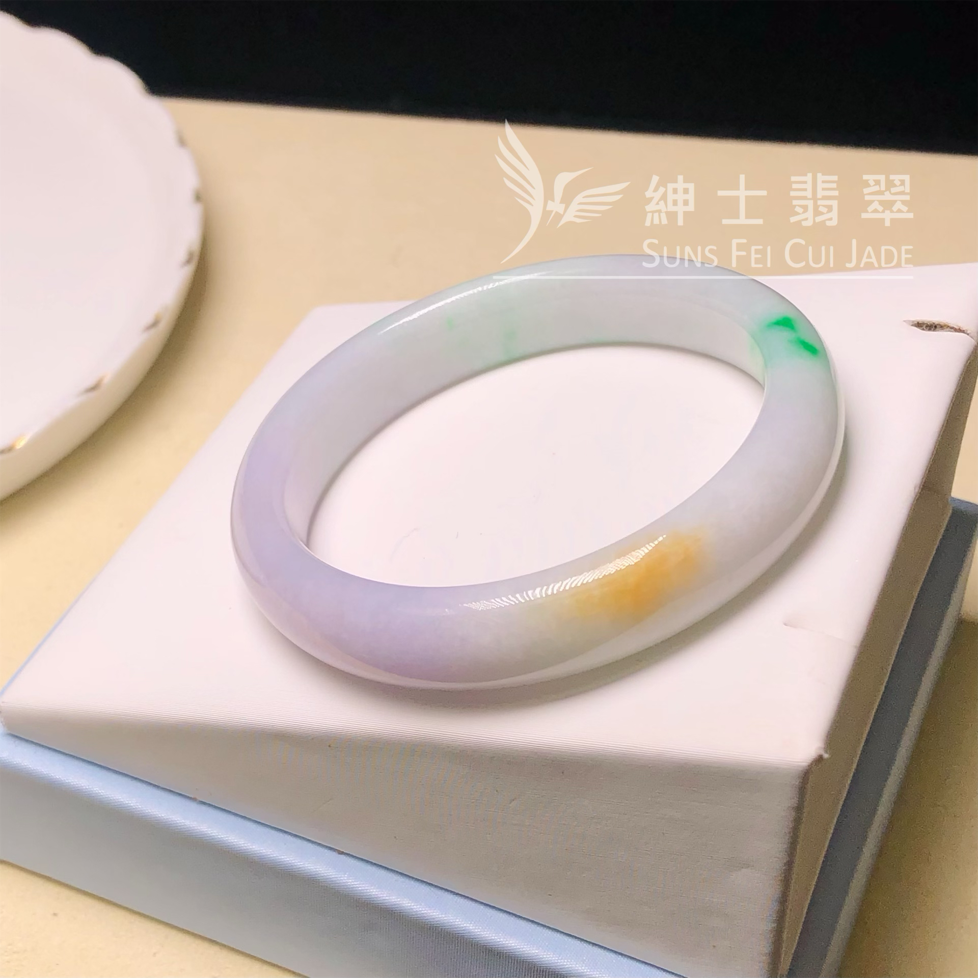C06303三彩貴妃鐲51.2mm