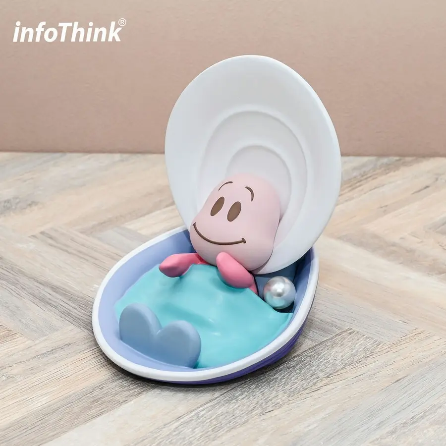 📦訂購 台灣代購 infoThink Disney 迪士尼 愛麗絲夢遊仙境 Baby Oysters 生蠔BB 公仔手機支架