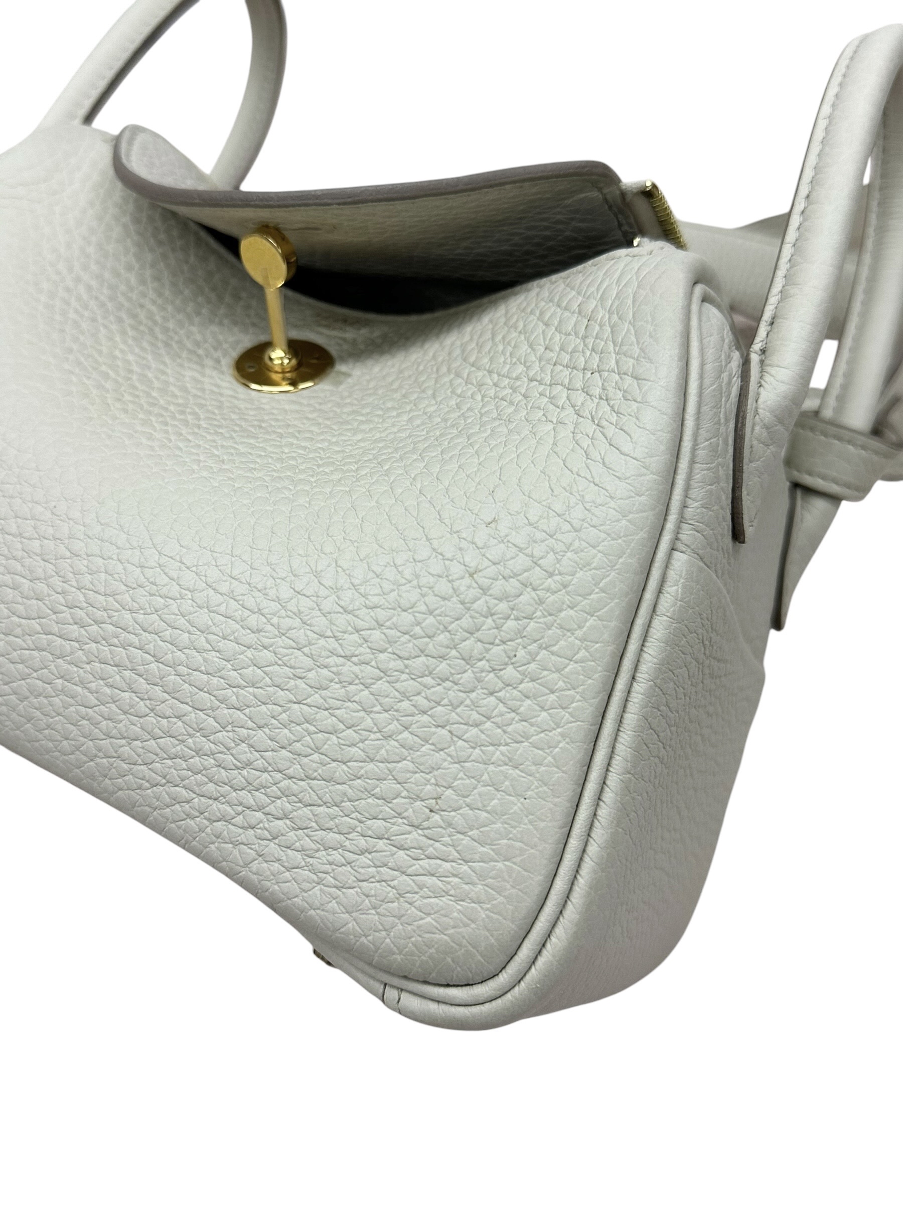 Pre-owned Hermes Mini Lindy / Stamp U / Product Code: 073005