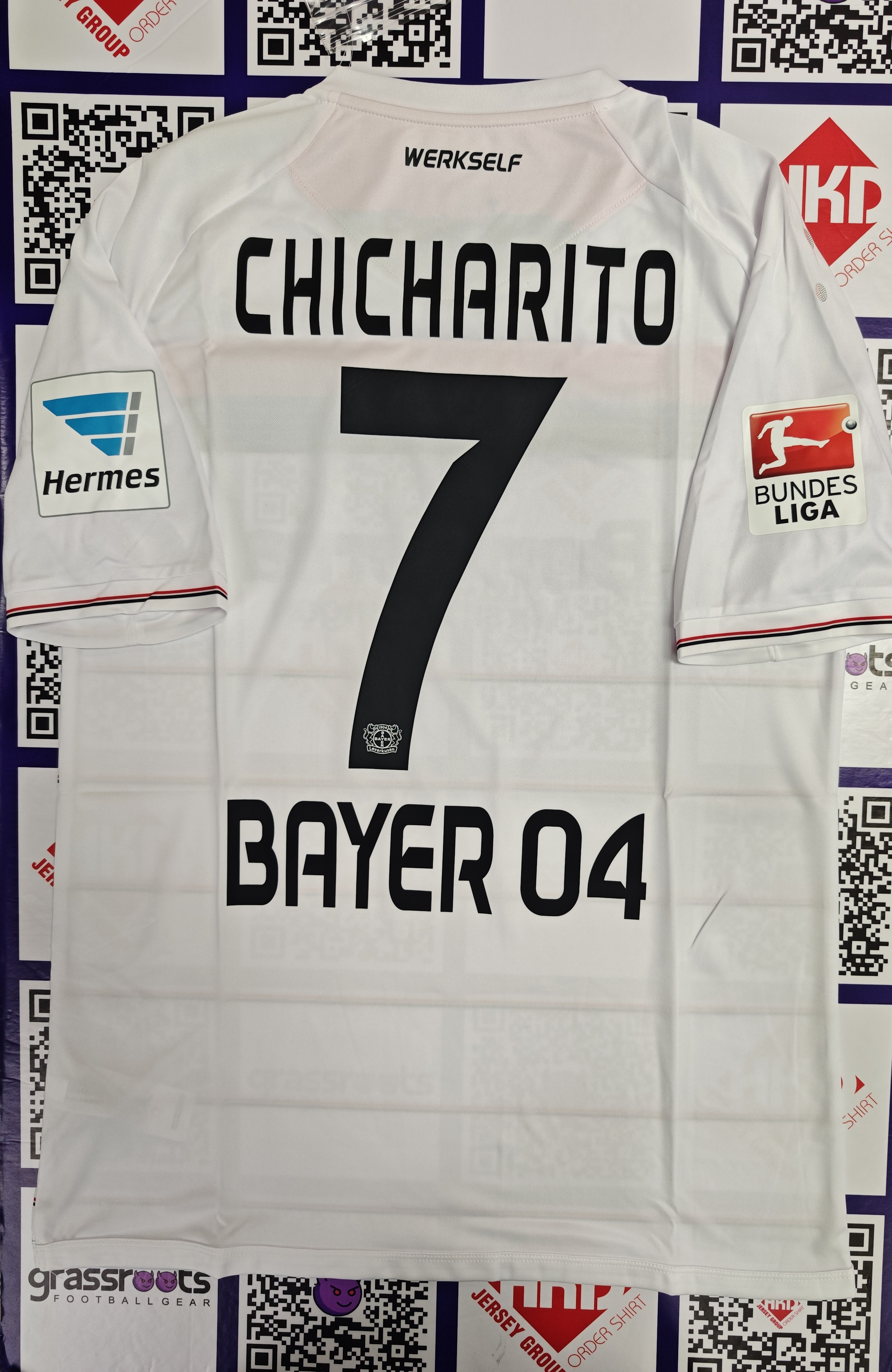 16/17 利華古遜 客 Size M 原裝CHICHARITO德甲Fullset