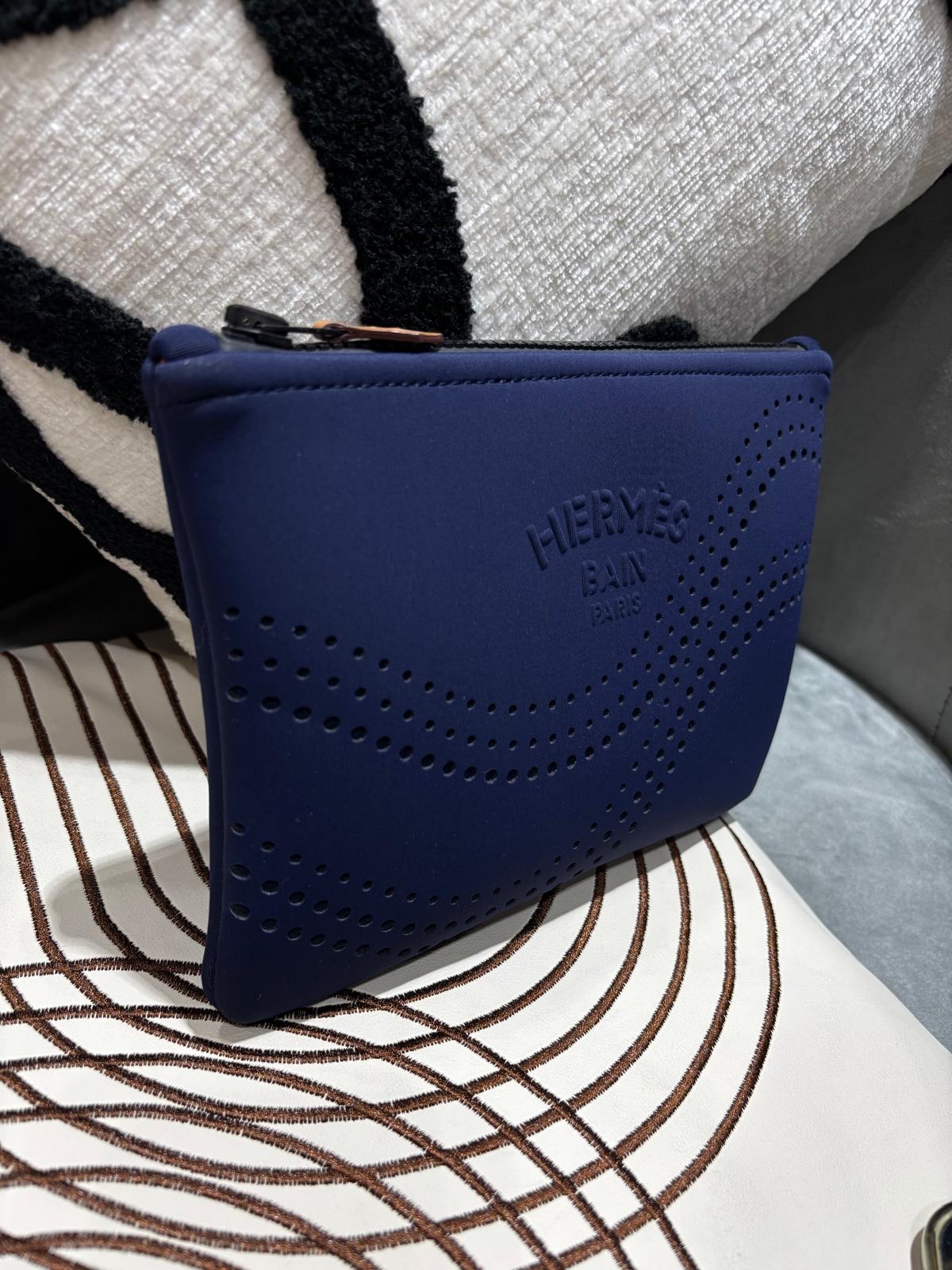 全新 Hermès Neobain Waves 收納包 zip pouch  100%Authentic, 全新未使用品