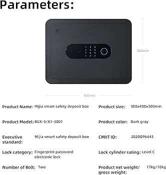 Xiaomi Mijia Smart Safe 30cm