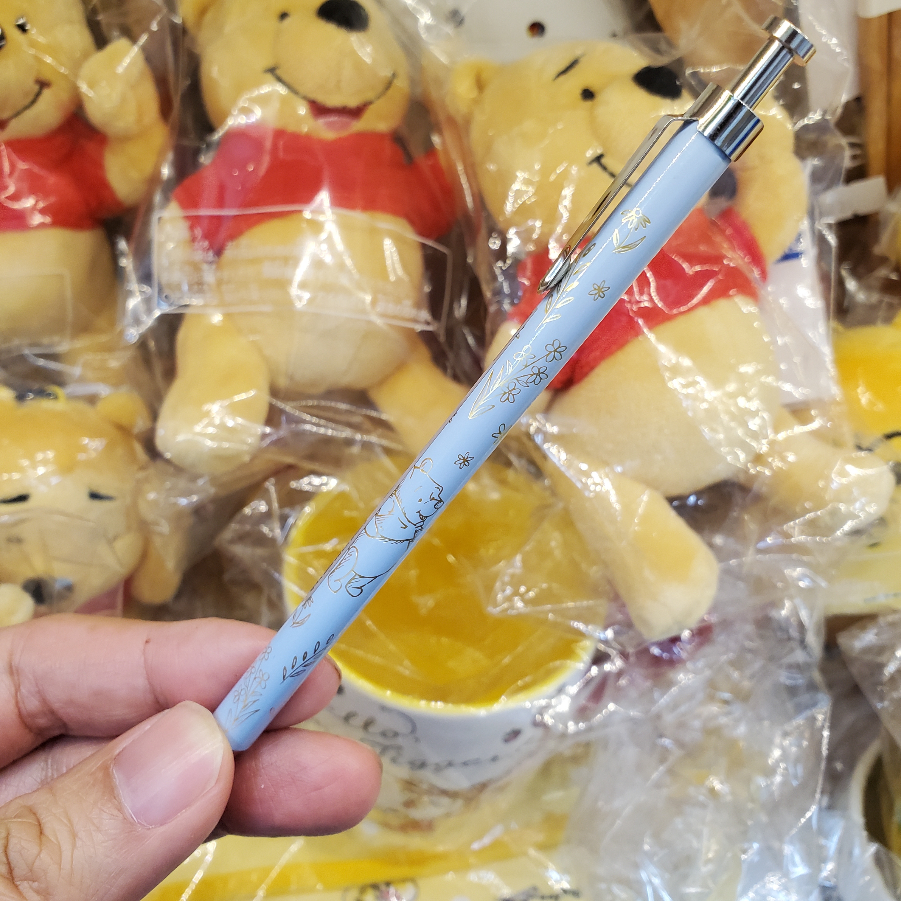 [現貨] [日本製] 小熊維尼｜0.7mm 黑色原子筆 {TF2209060}