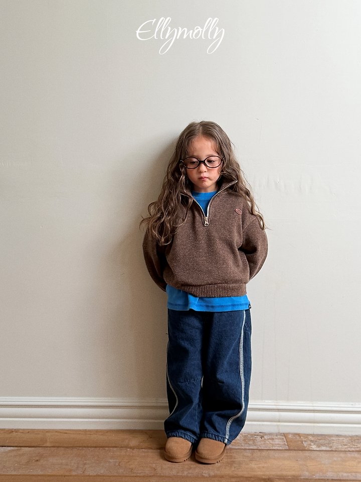 Ellymolly | Fleece-Lined Denim Pants