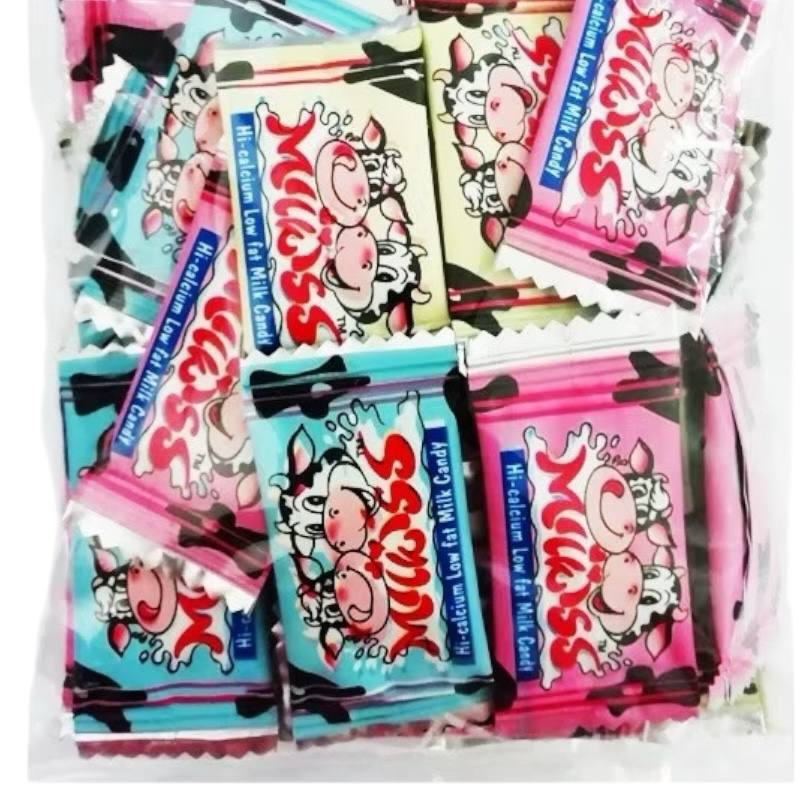 40pcs/80pcs MILKISS MILK CANDY [Milk Candy/牛奶糖/Childhood/Snack/Makanan Ringan/童年零食/Snack Lover]