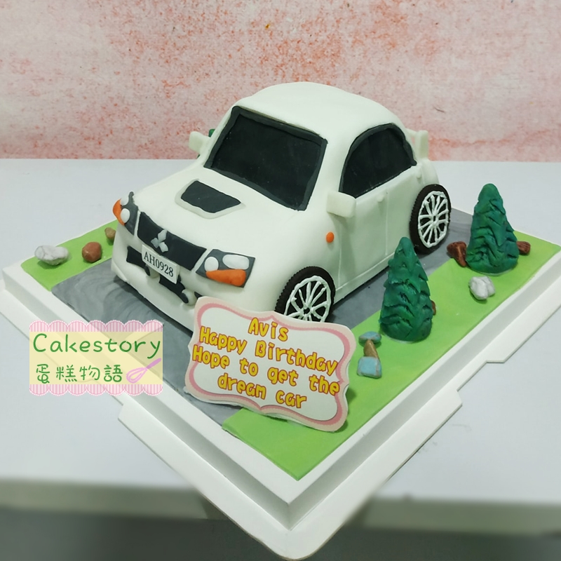 汽車私家車蛋糕
