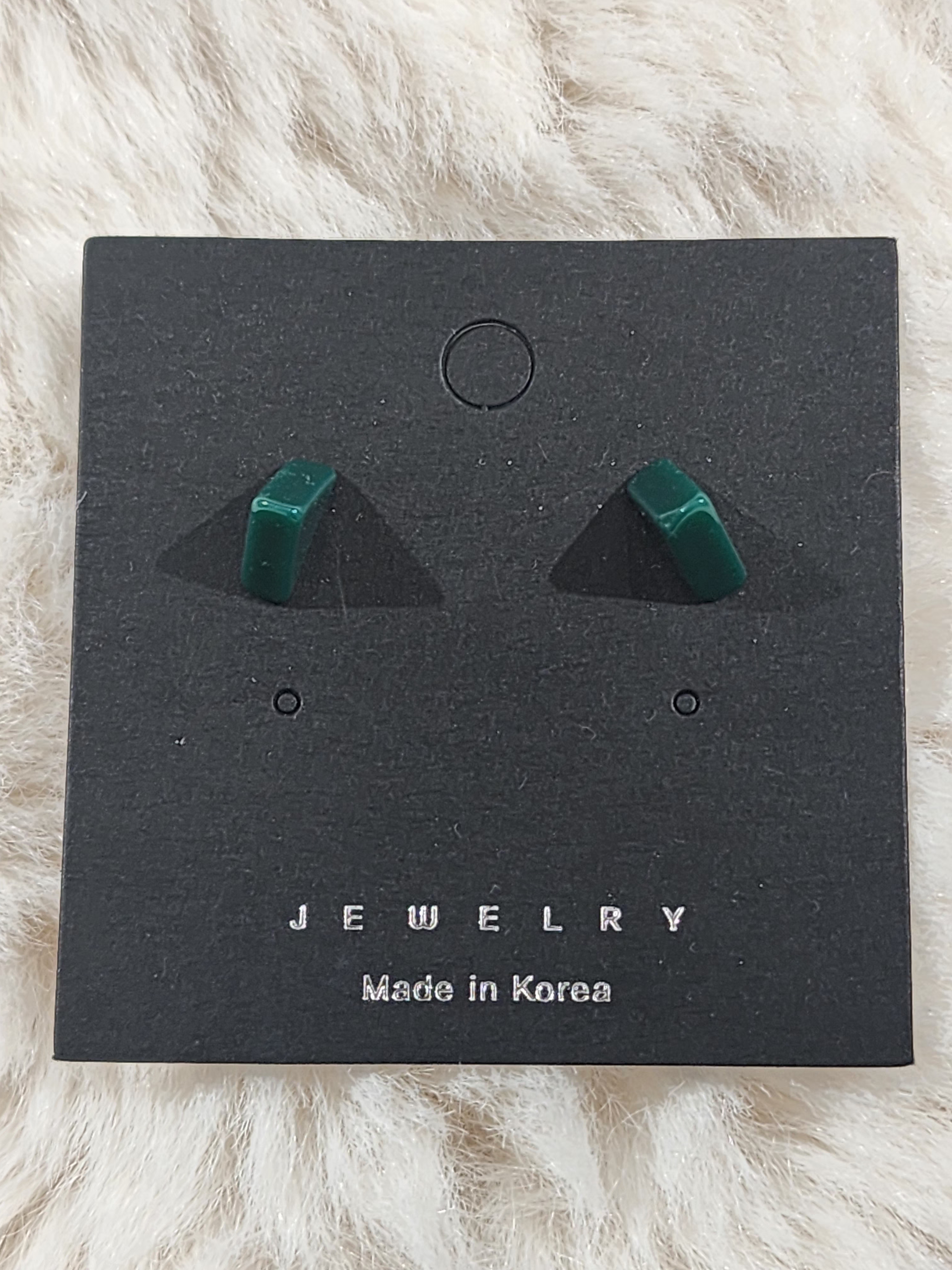 Ocr Candy Triangle Stud Earrings