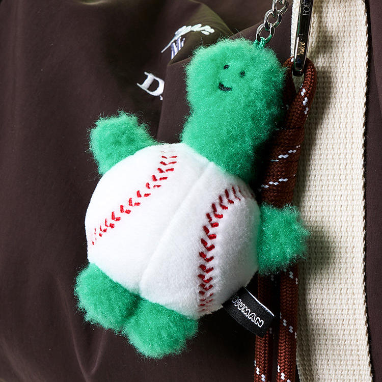 [JOGUMAN STUDIO] PLUSH KEYRING BASEBALL (2款)