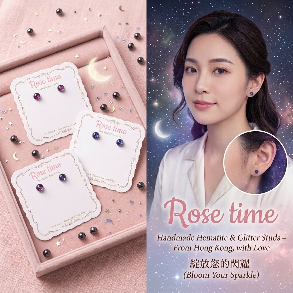迷你星空閃閃耳釘 不鏽鋼耳針