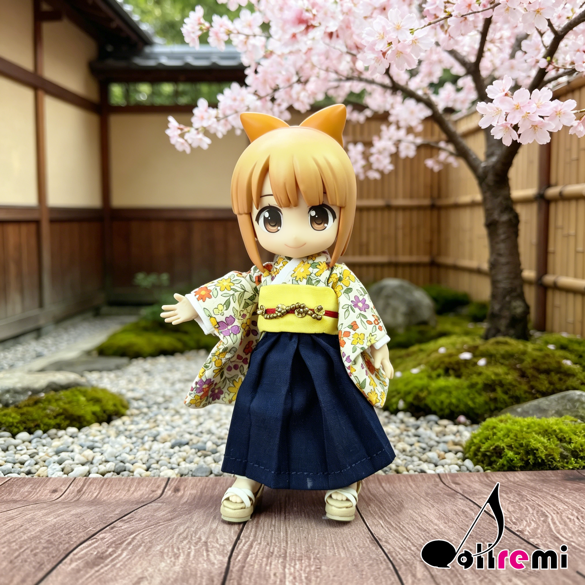 【dollremi】(OB0891) 和服兩件套 Kimono two-piece set