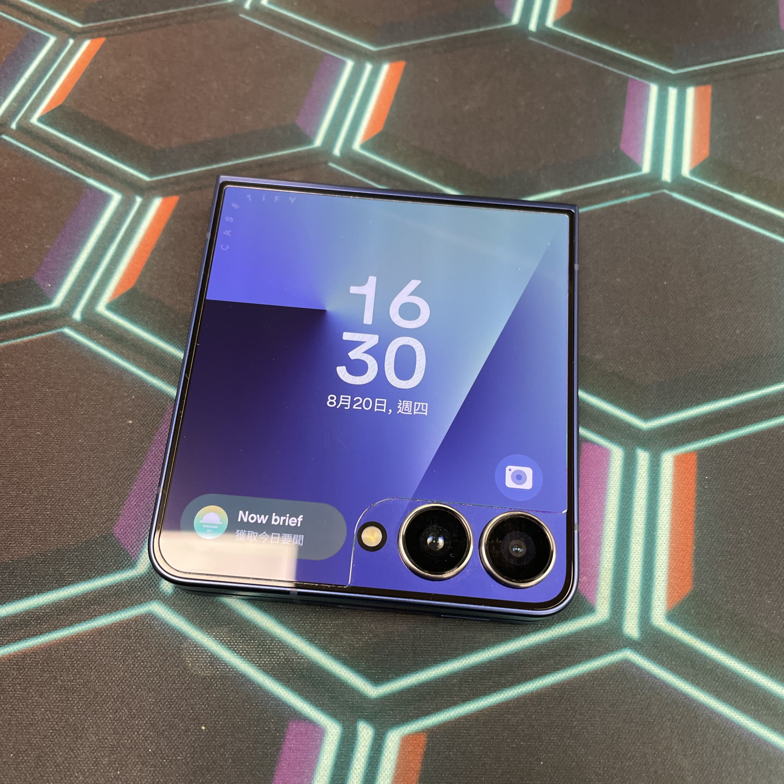 *7581 Galaxy Z Flip 7 完美機 12+512GB 藍色 blue