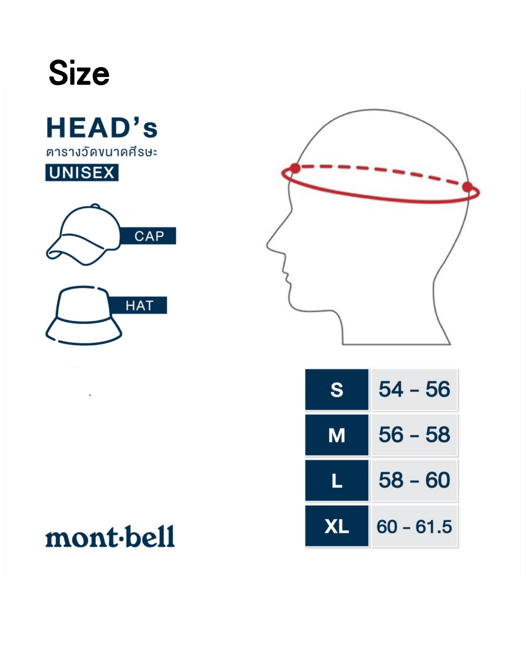 日本代購【 日本直送 montbell 輕量雙面戴 Reversible Hat・跣水＋UV Cut男女兼用 | mont-bell Lightweight Reversible Hat ・Water‑Repellent・ UV Cut 】