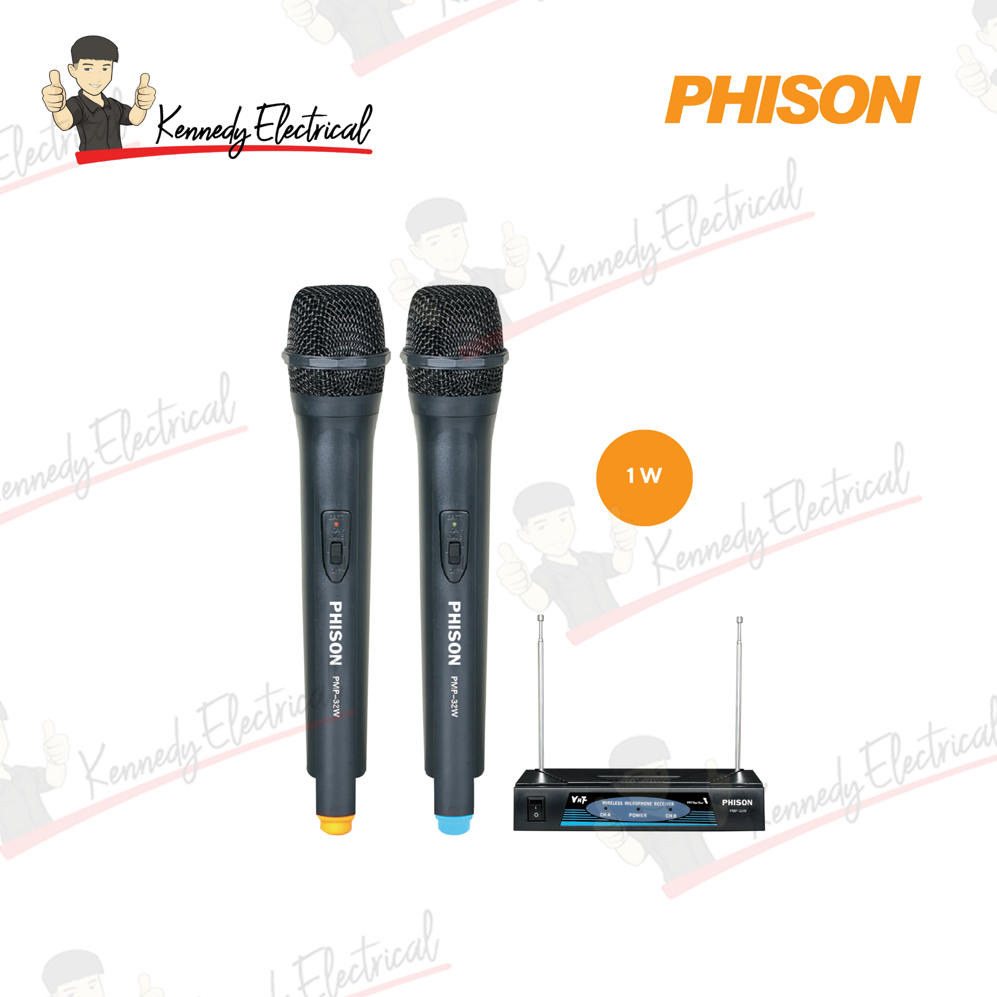 Phison VHF Wireless Microphone PMP-32W