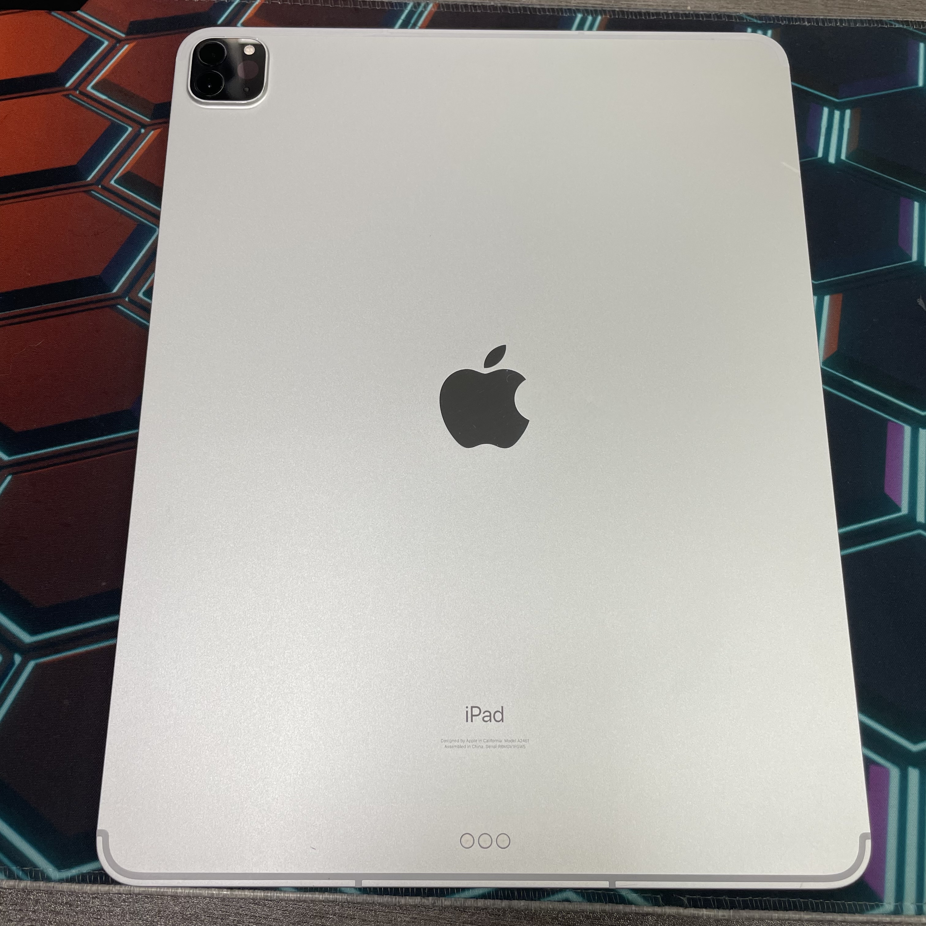 *779193 iPad Pro 5 12.9吋 M1 勁靚機 256GB 插卡版 銀色 sliver