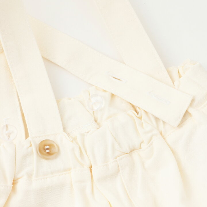 🇯🇵預訂 日本直送🇯🇵Petit Main兩色小熊刺繡翻領短袖包屁衣吊帶褲套裝