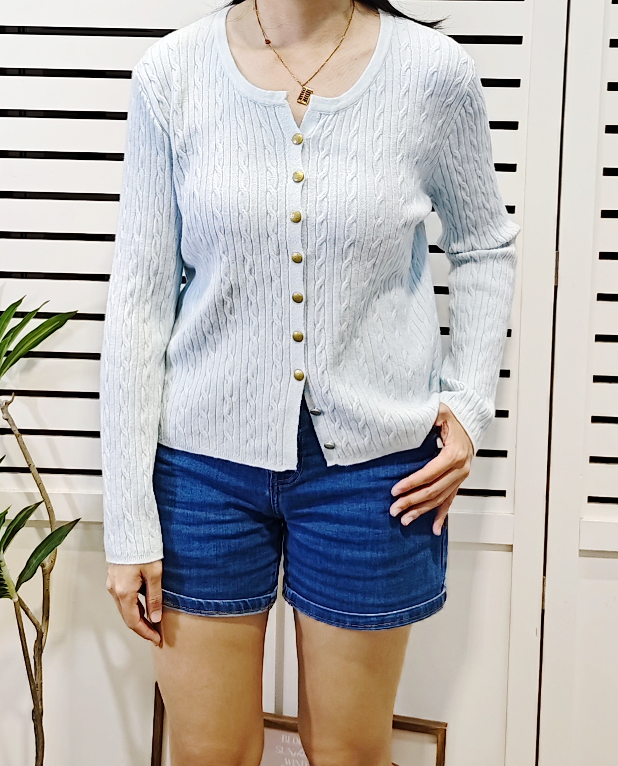 S388 Knitted Cardian