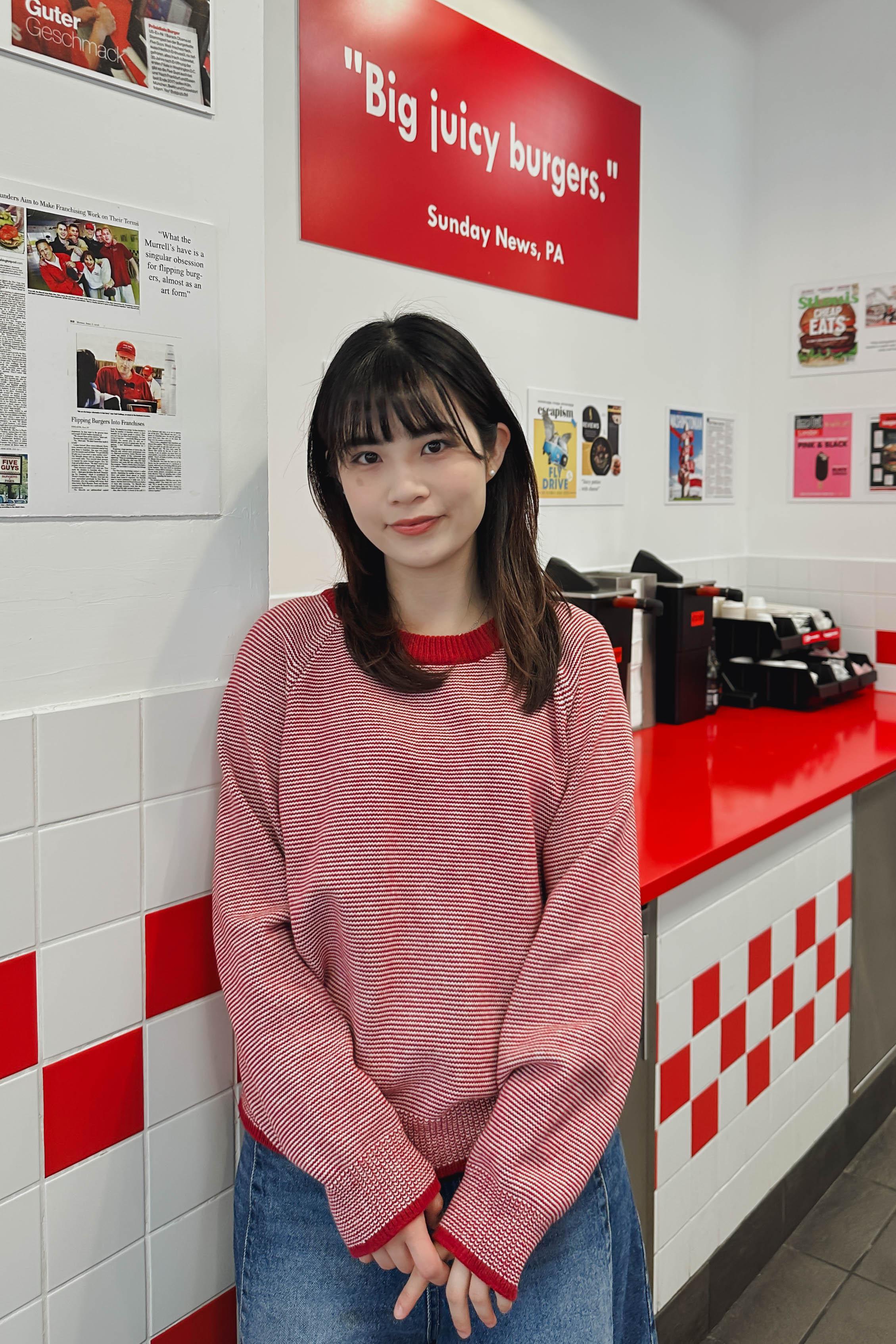 幼曲紋~日系圓領針織衛衣 (兩色入)