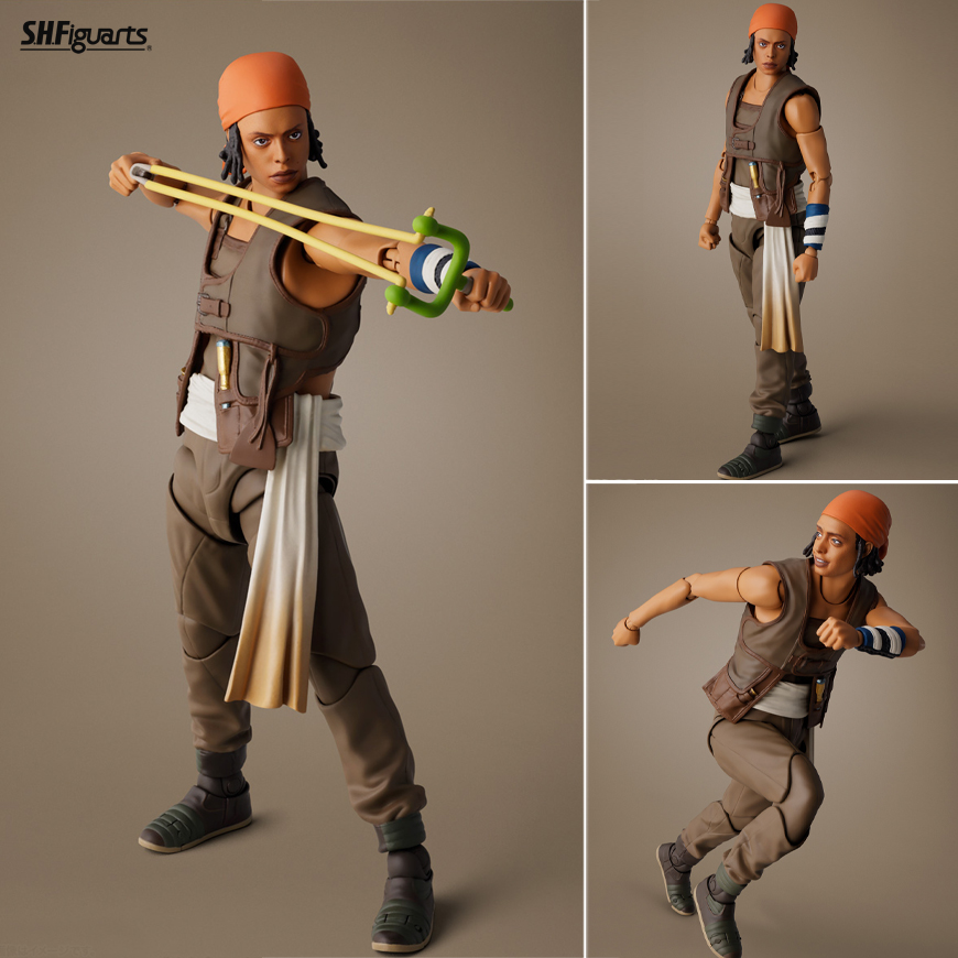(預訂訂金 $200) (總價 $415) Bandai S.H.Figuarts 海賊王 烏索普 SHF Usopp (A Netflix Series: ONE PIECE) (行版) 