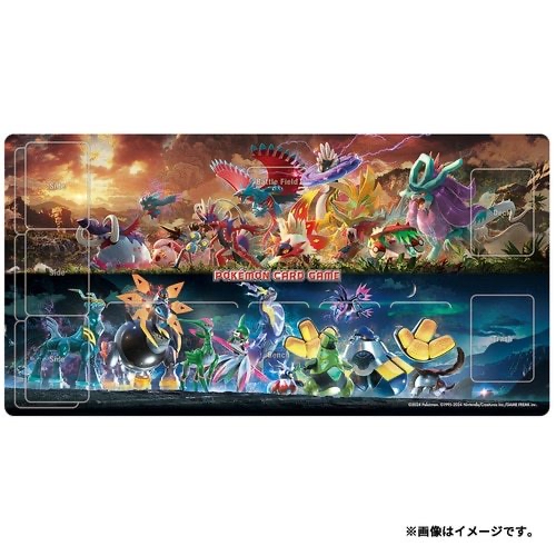 PTCG 寶可夢橡膠對戰桌墊 【古代與未來】